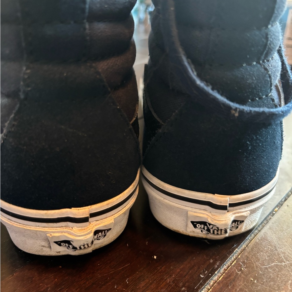 Vans Navy High-Top Sneakers - Picture 5 of 6